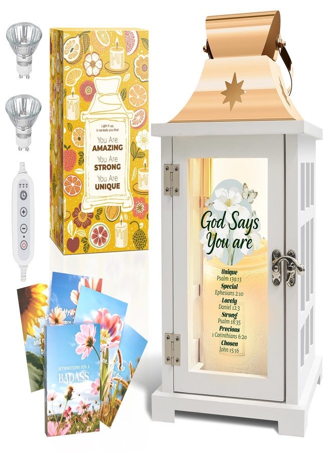Nowizen Christian Gifts for Women Birthday, Candle Warmer Lamp with Timer Dimmer, Christmas Birthday Gifts for Mom Women Sister, House Warming Gifts, Decorations for Room Home Decor, Wax Melt Warmer - Image 1